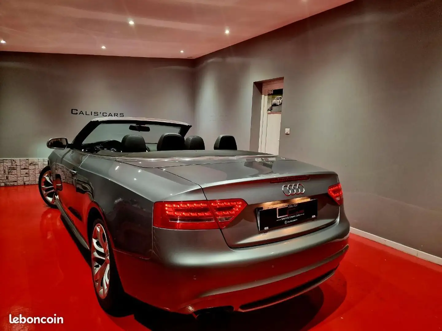Audi S5 Cabriolet 3.0 V6 333 CH QUATTRO STRONIC Gris - 2