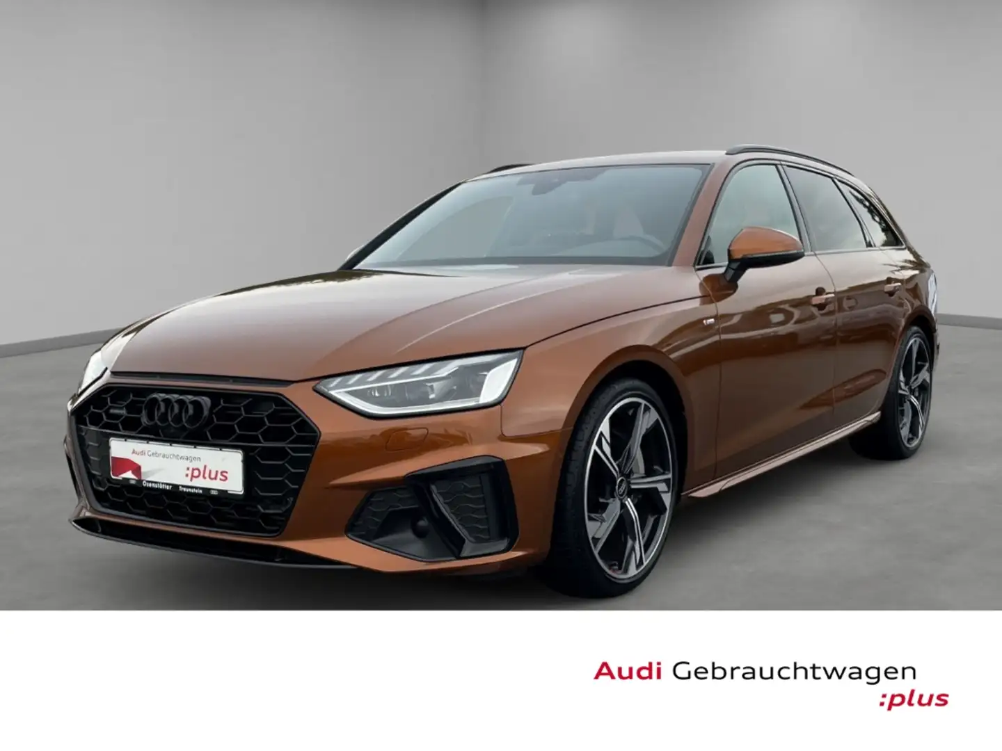 Audi A4 Avant 45 TFSI S-Line qu AHK Matrix Kamera Memory Braun - 1