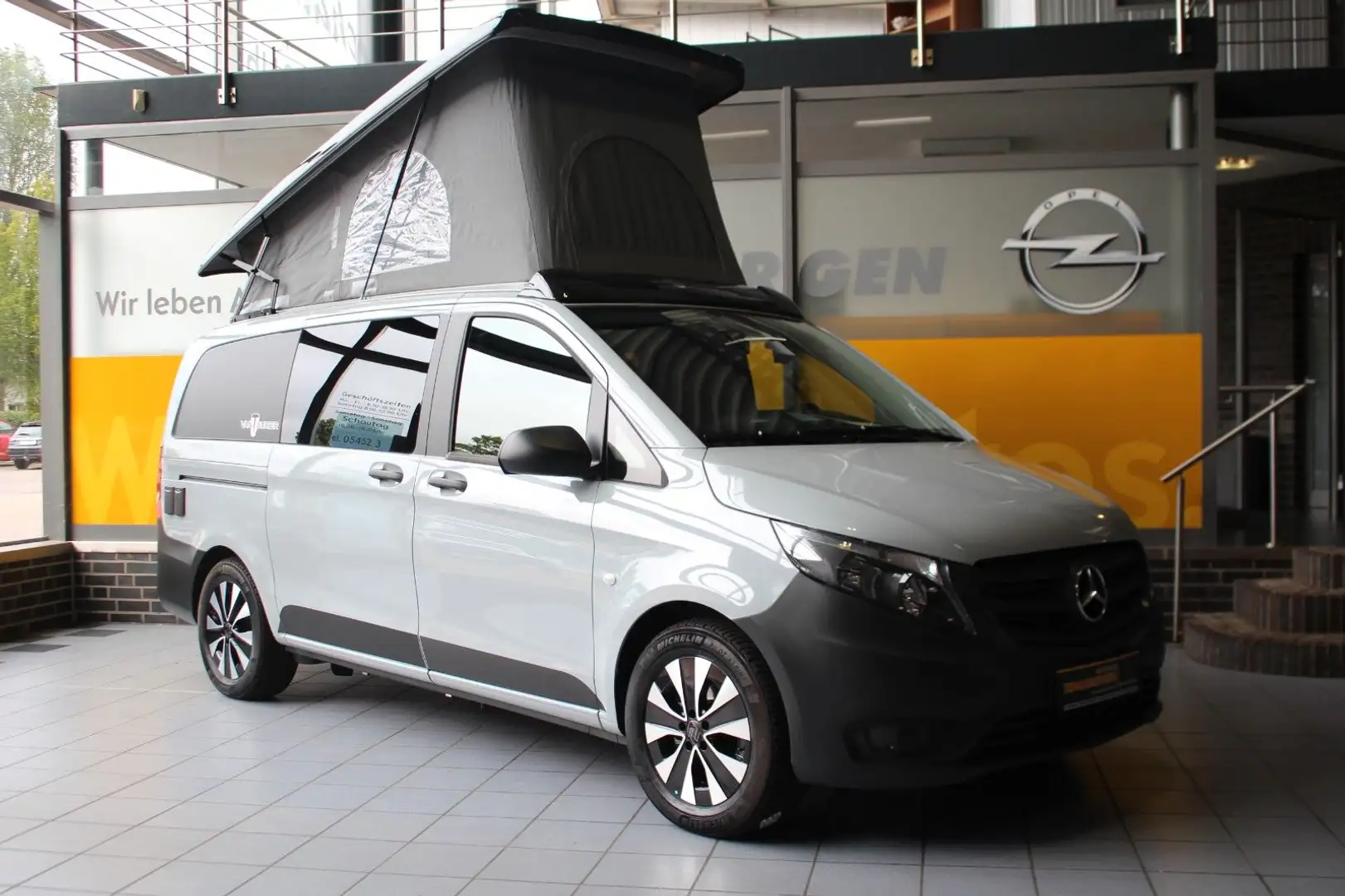 Mercedes-Benz Vito VanTourer Urban "Comfort" Küche Aufstelldach AHK Gris - 1
