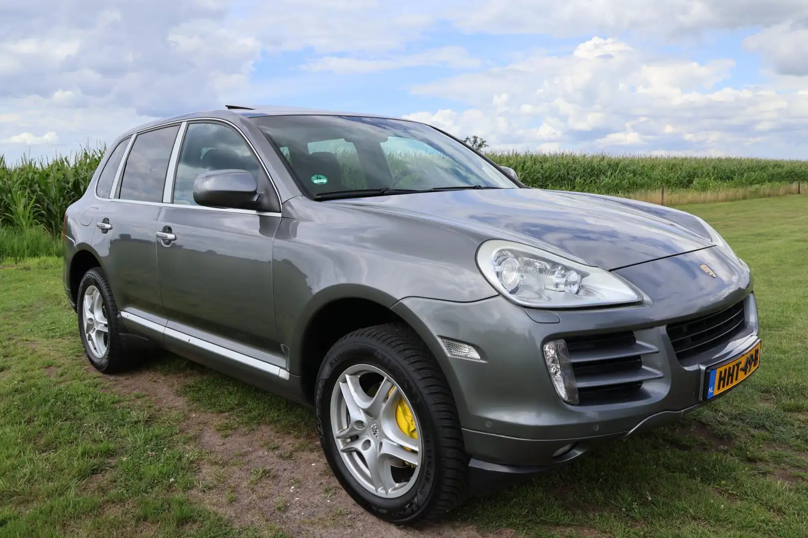 Porsche Cayenne 3.6 V6|YOUNGTIMER|Pano-dak|APK-Nieuw|Bluetooth|Lee Grijs - 2