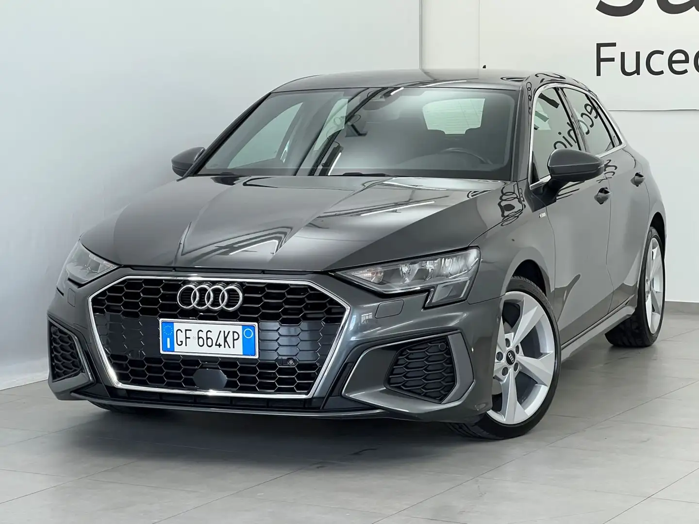 Audi A3 A3 Sportback 30 2.0 tdi S line edition s-tronic Gris - 2