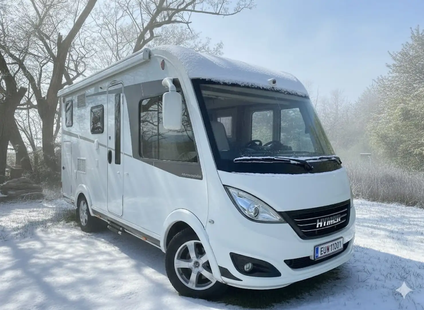 Caravans-Wohnm Hymer Hymer B 504 DL Weiß - 1