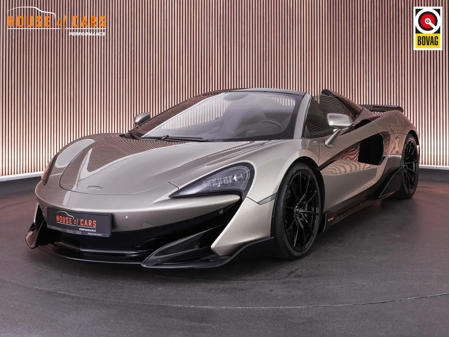 McLaren 600LT Spider 3.8 600pk V8 |Uniek 1of1|MSO|PPF|nose lift| Grau - 1