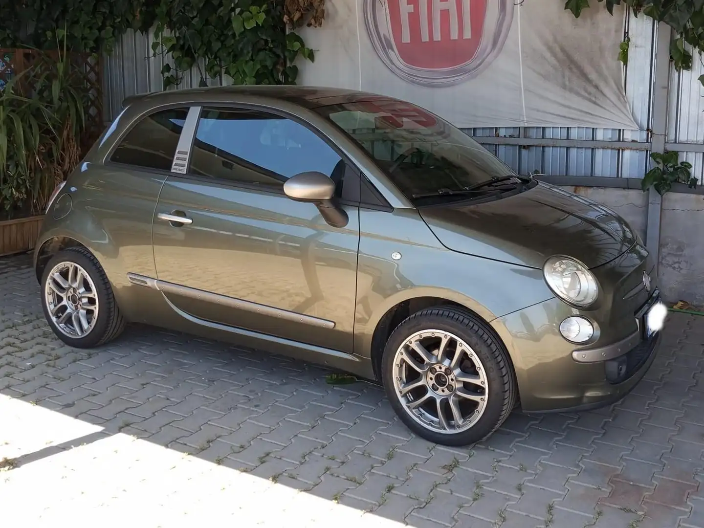 Fiat 500 500 1.2 by Diesel 69cv Verde - 1