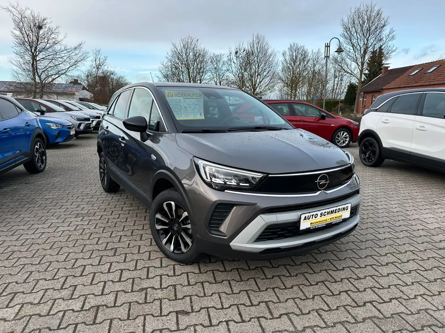 Opel Crossland X Crossland 1.2 Elegance/Navi/Frontsch. beh./AHK Gris - 1