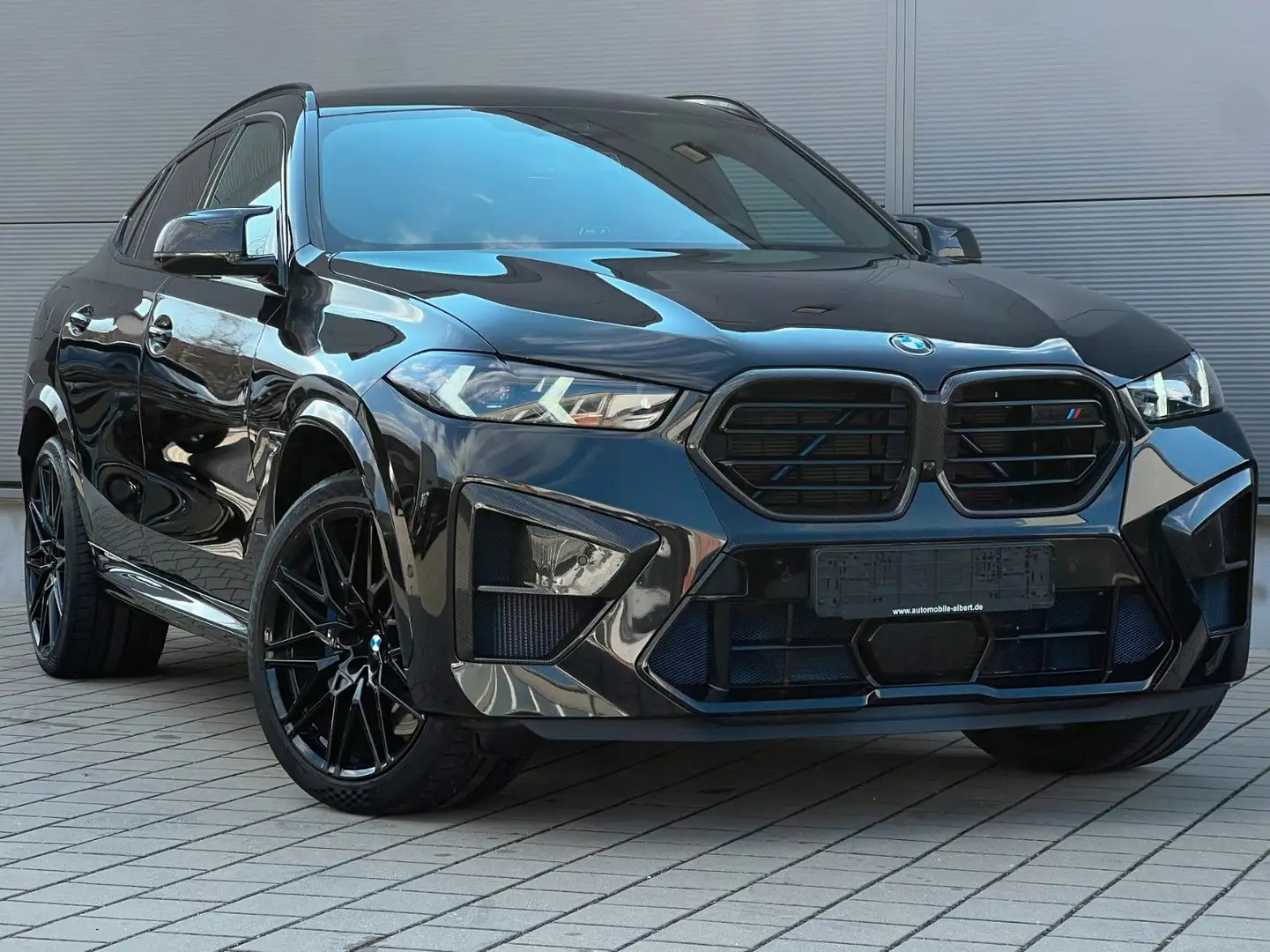 BMW X6 M Competition B&W*Pano*Sitzbelüftung*360°*AHK Negro - 1