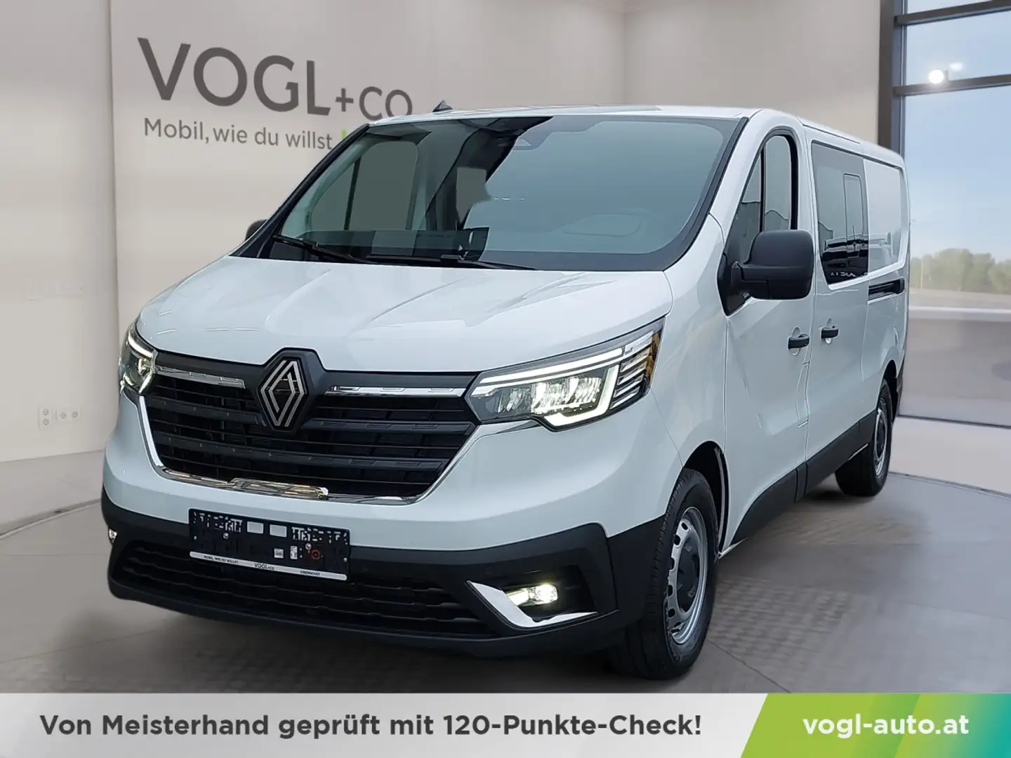 Renault Trafic LKW DOKA 5-Sitzer 3,0t dCi 150 Weiß - 1