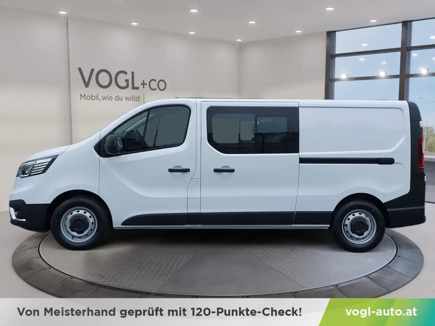Renault Trafic LKW DOKA 5-Sitzer 3,0t dCi 150 Weiß - 2