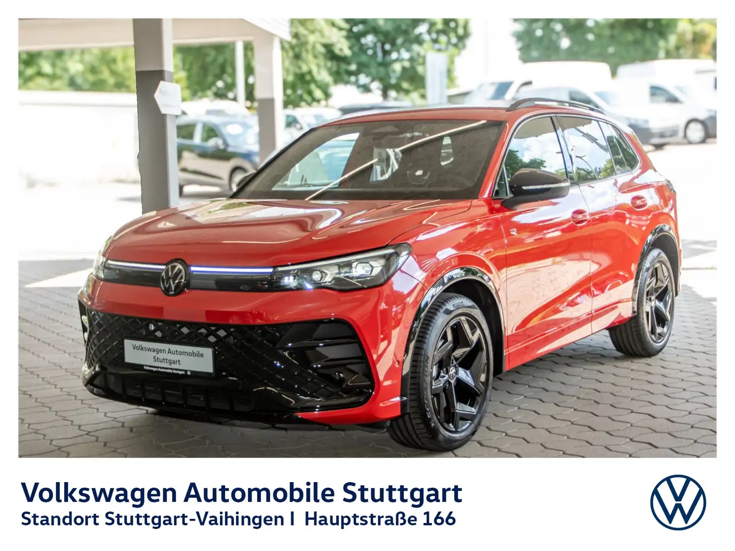 Volkswagen Tiguan 2.0 TDI R-Line Rot - 1