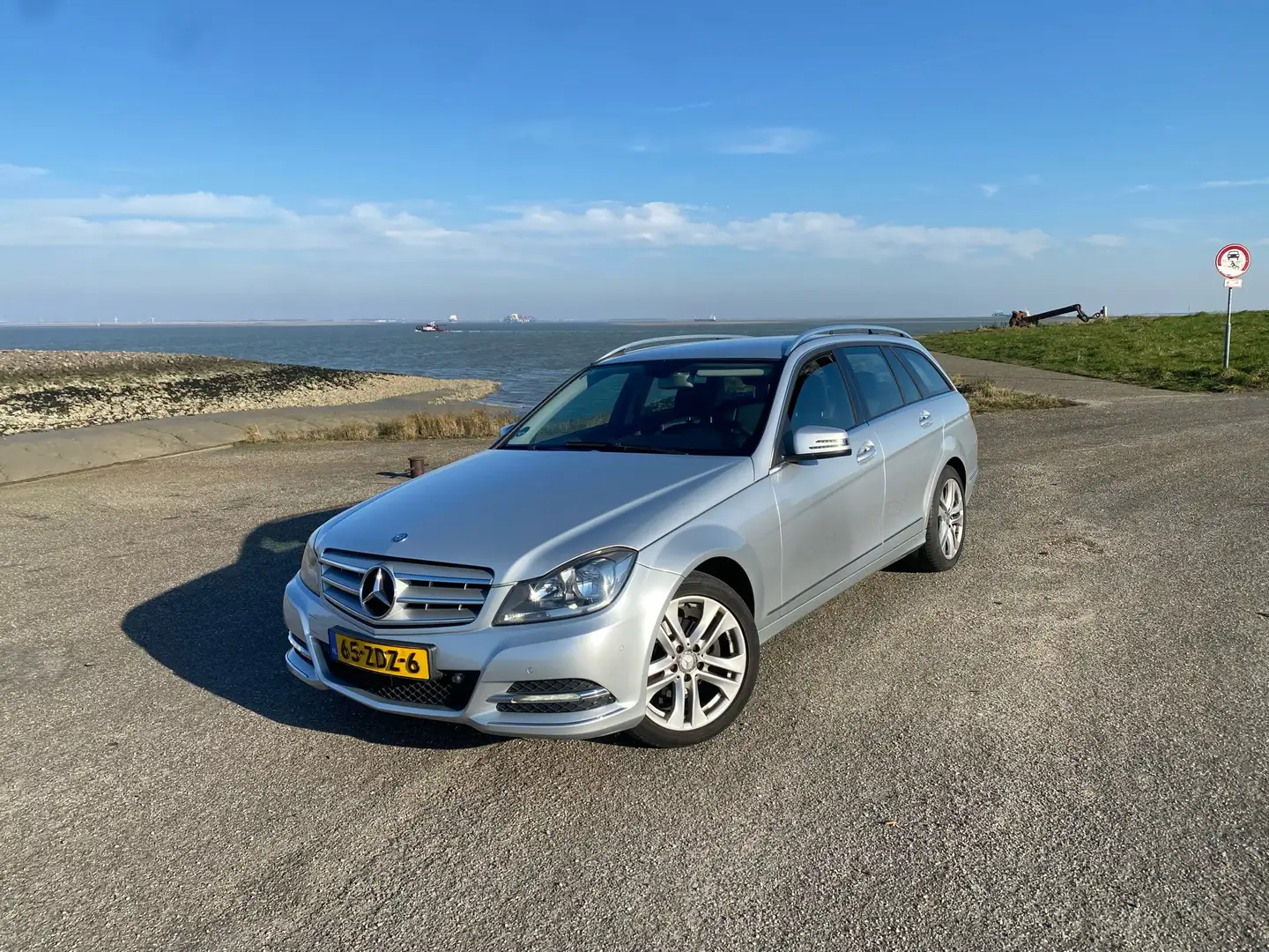 Mercedes-Benz C 180 BnsCl. Avg. Grijs - 1