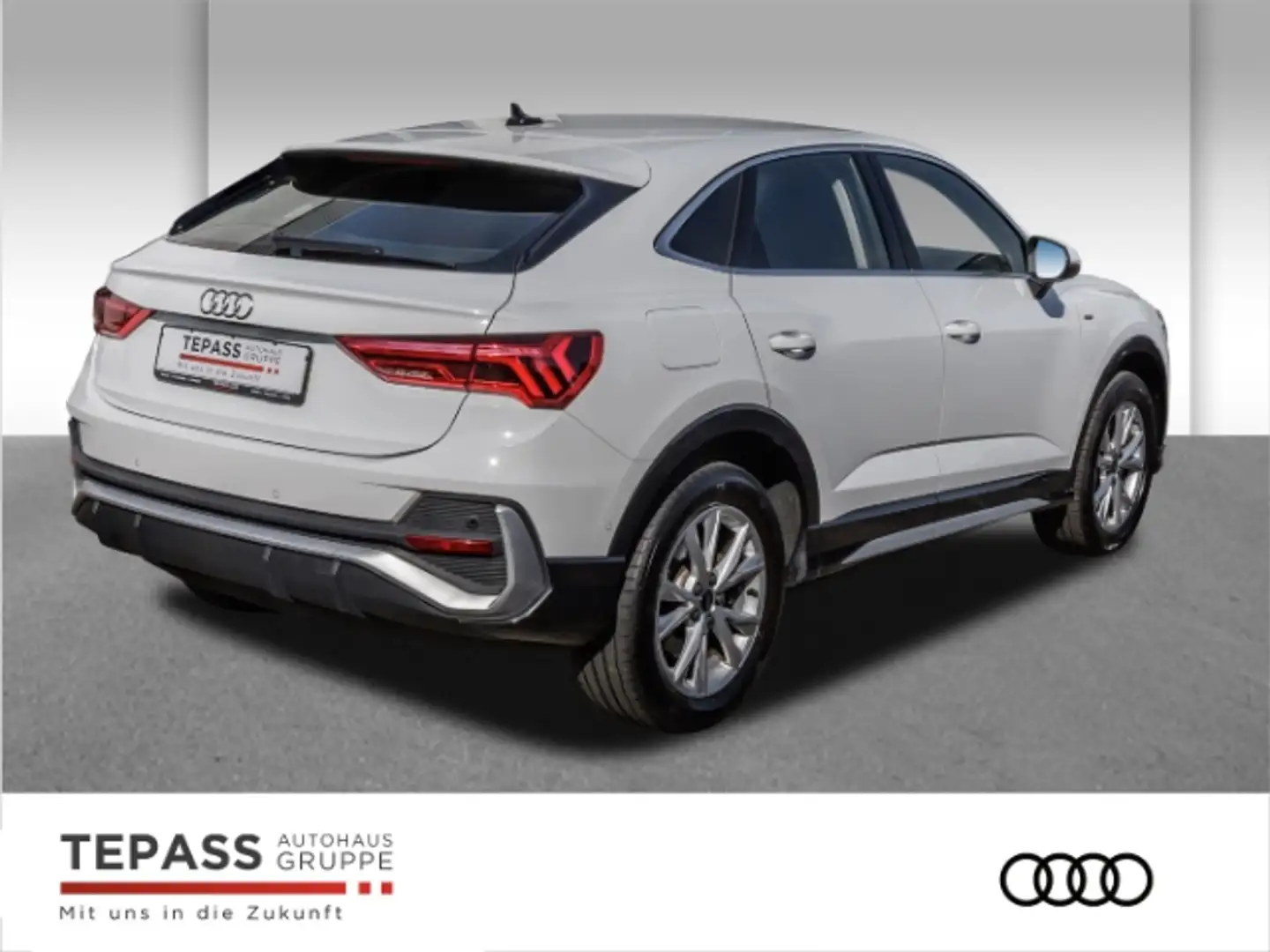 Audi Q3 Sportback 45 TFSI e S line MEMORY BUSINESS Weiß - 2