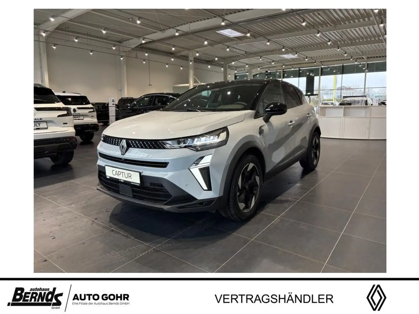 Renault Captur TCe Mild Hybrid 160 EDC TECHNO NAVI GJR RKAM SHZ Grau - 1
