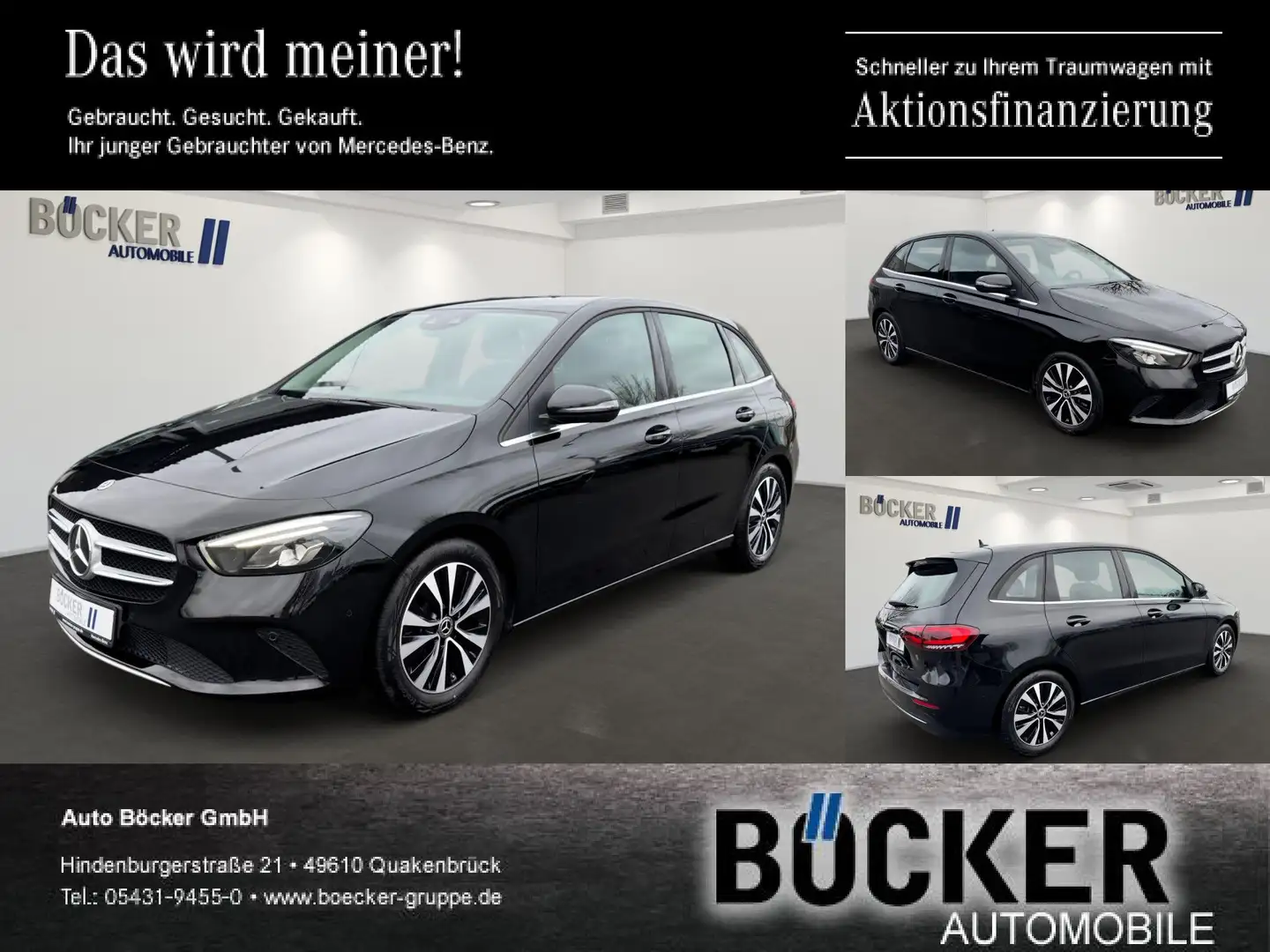 Mercedes-Benz B 220 B220d Style LED High Performance RFK Totwinkel Negru - 1
