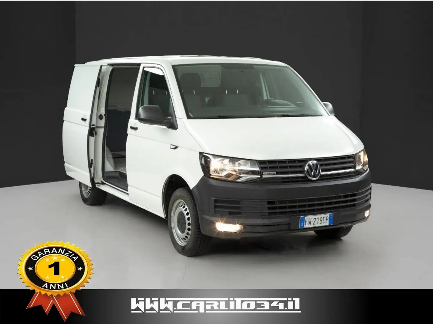 Volkswagen Transporter Transp.28 2.0 tdi 150cv 4mot. p.c. E6 Weiß - 1