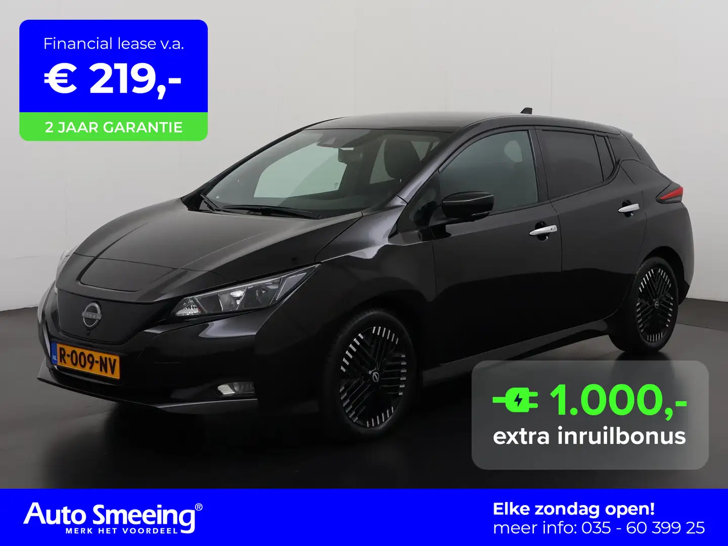 Nissan Leaf N-Connecta 40 kWh | Warmtepomp | 360° Camera | Nav Black - 1