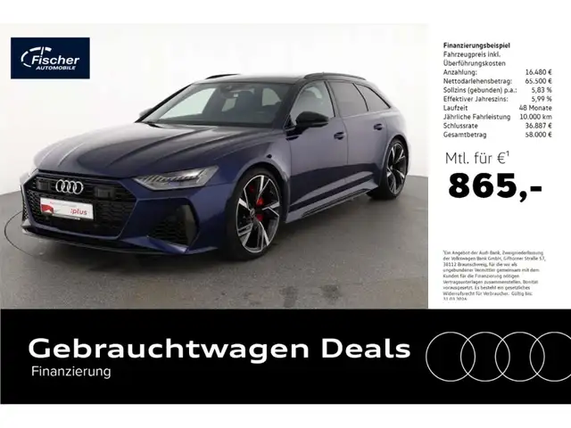 Audi RS6 Avant TFSI quattro B&O/LED/Pano/RFK/SH