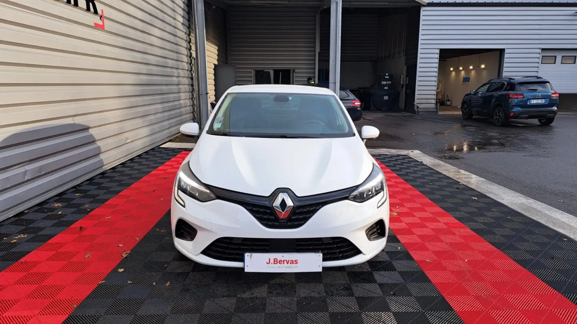 Renault Clio V SOCIETE TCE 90 - AIR NAV Blanc - 2