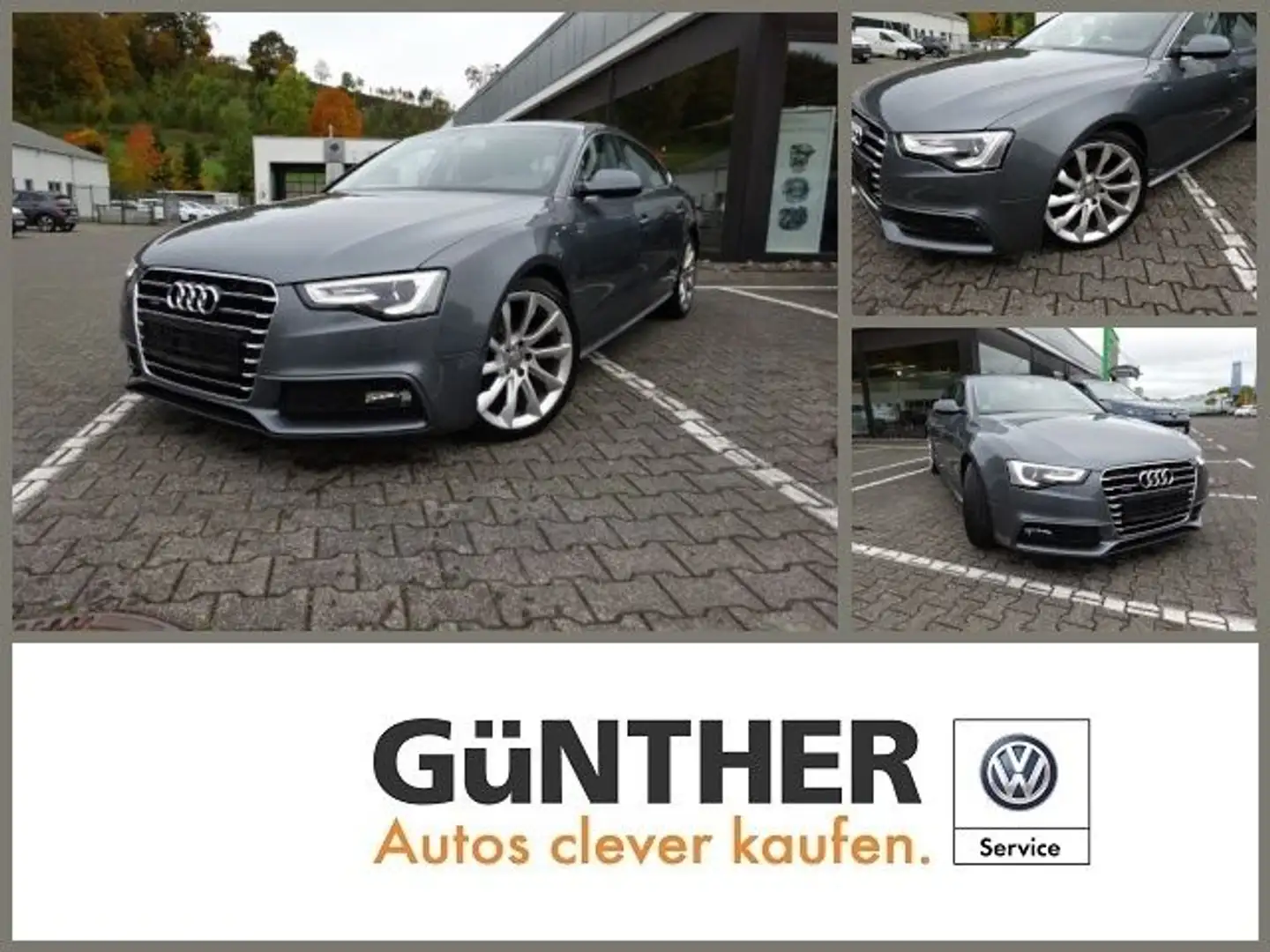 Audi A5 Sportback 2.0 TDI quattro S LINE Automatik Gris - 1