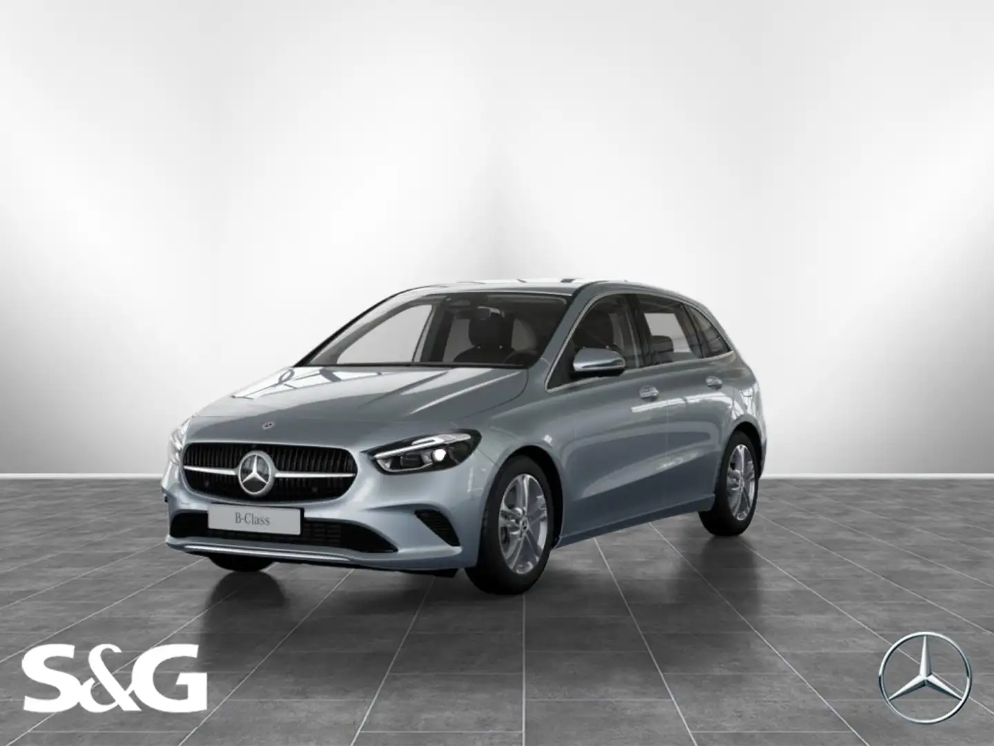 Mercedes-Benz B 200 d KAMERA+TOTWINKEL+MEMORY+MBUX+KEYLESS+17" Silber - 1