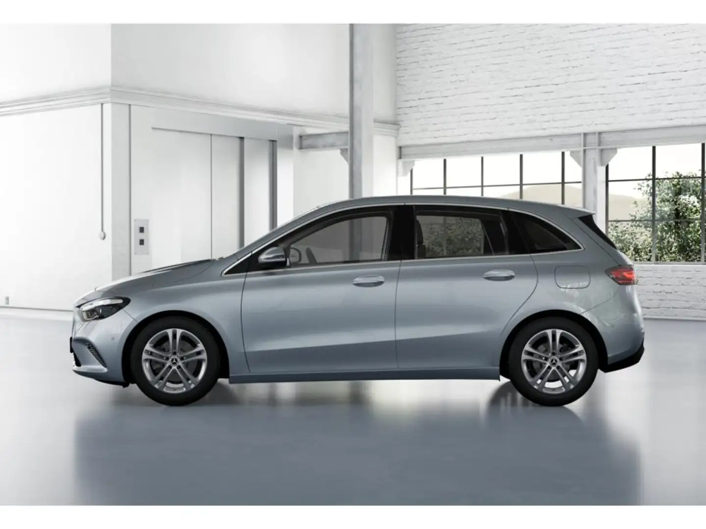 Mercedes-Benz B 200 d Progressive RüKam+MBUX+Totwink+17 Silber - 2