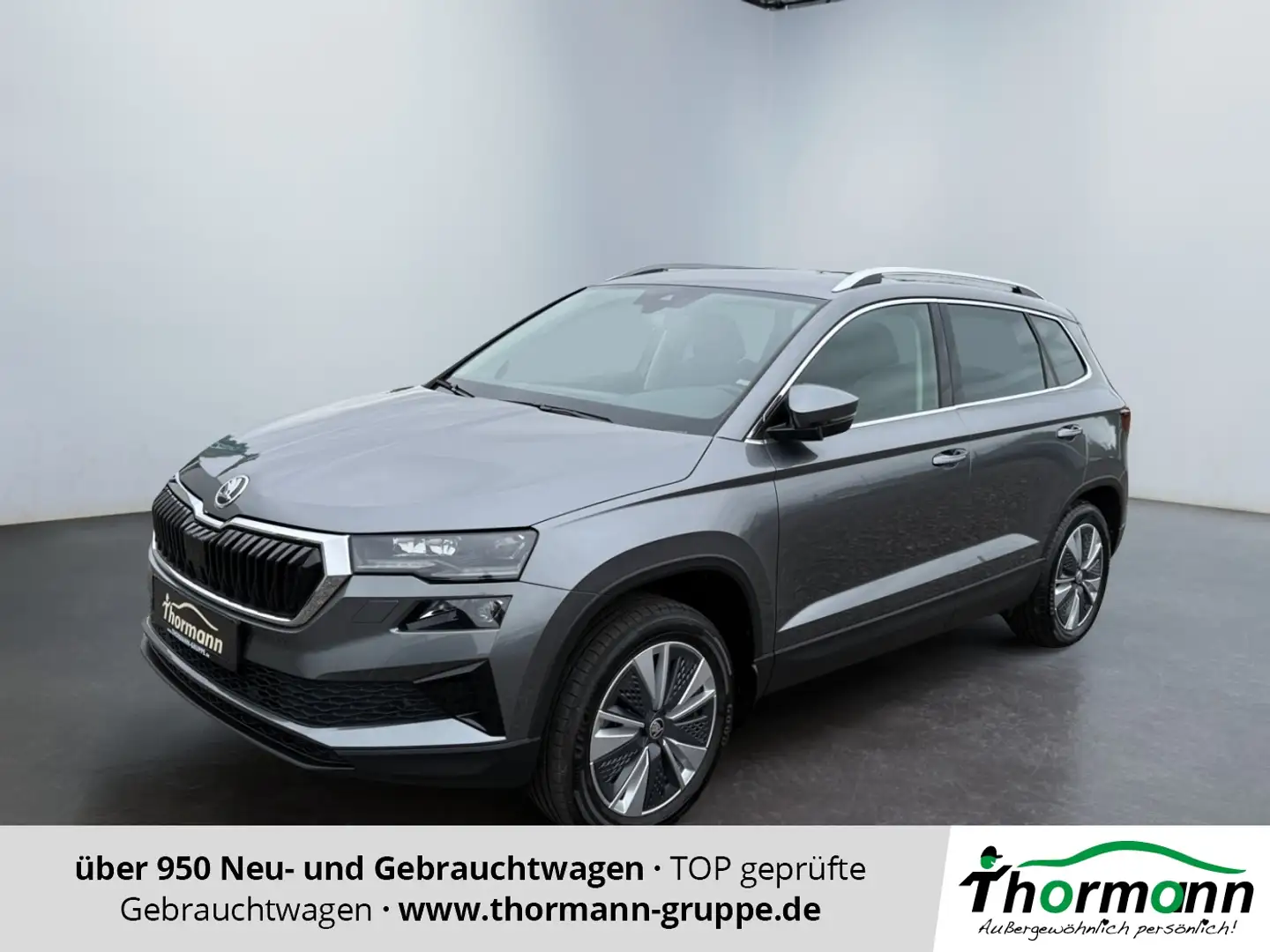 Skoda Karoq Style 1.5 TSI DSG Sitzheiz., AHK schwenkbar Grigio - 1