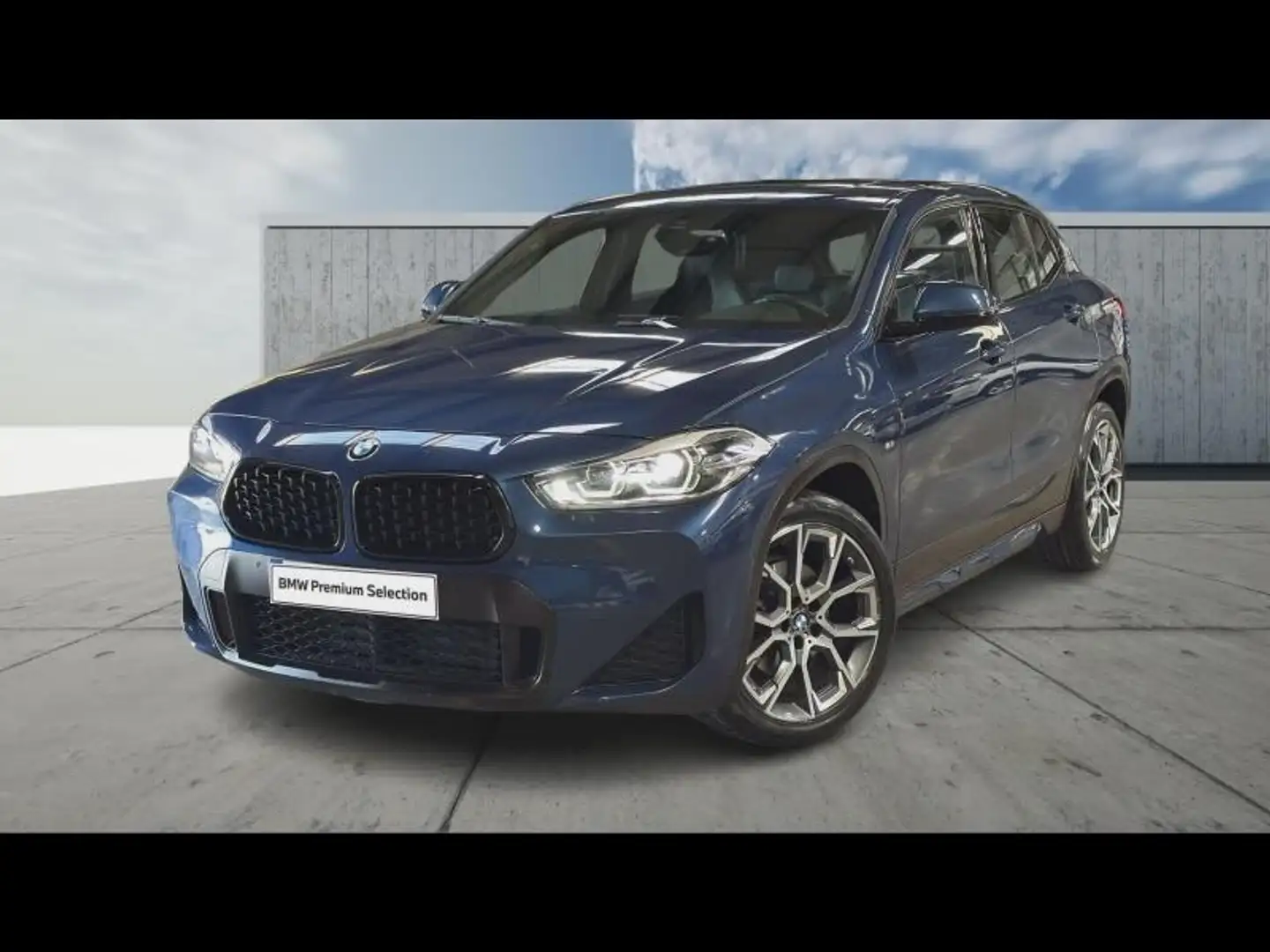 BMW X2 sDrive18d 150ch M Mesh Edition Euro6d-T Blau - 1