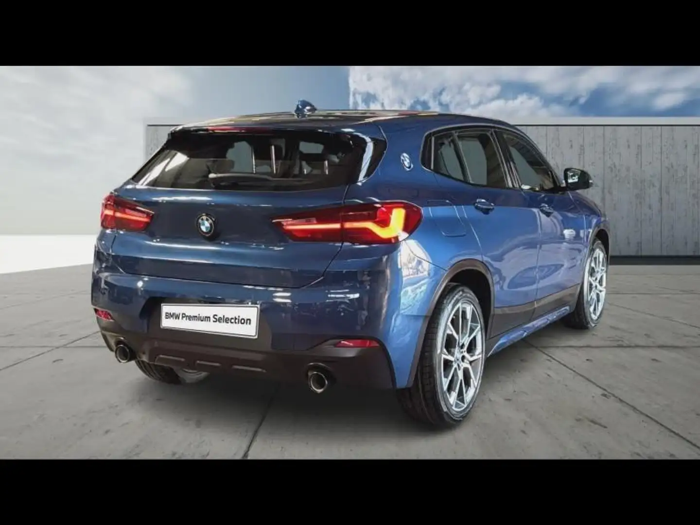 BMW X2 sDrive18d 150ch M Mesh Edition Euro6d-T Blau - 2