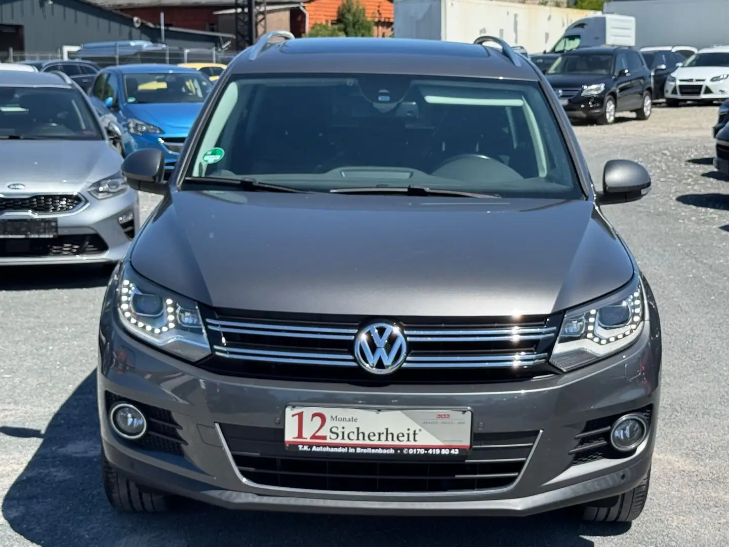 Volkswagen Tiguan Sport & Style BMT/SHZ/NAVI/EURO 5 Gris - 2