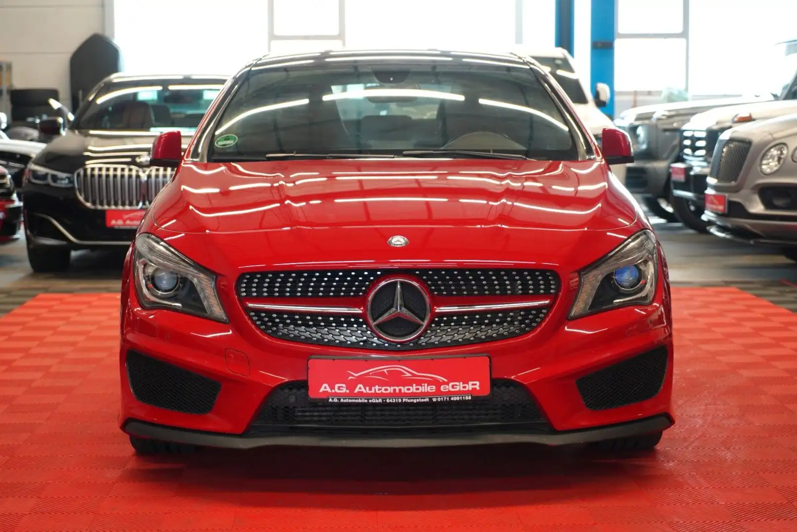 Mercedes-Benz CLA 200 AMG Bi-Xenon*Temp*Alcantara* Roşu - 2
