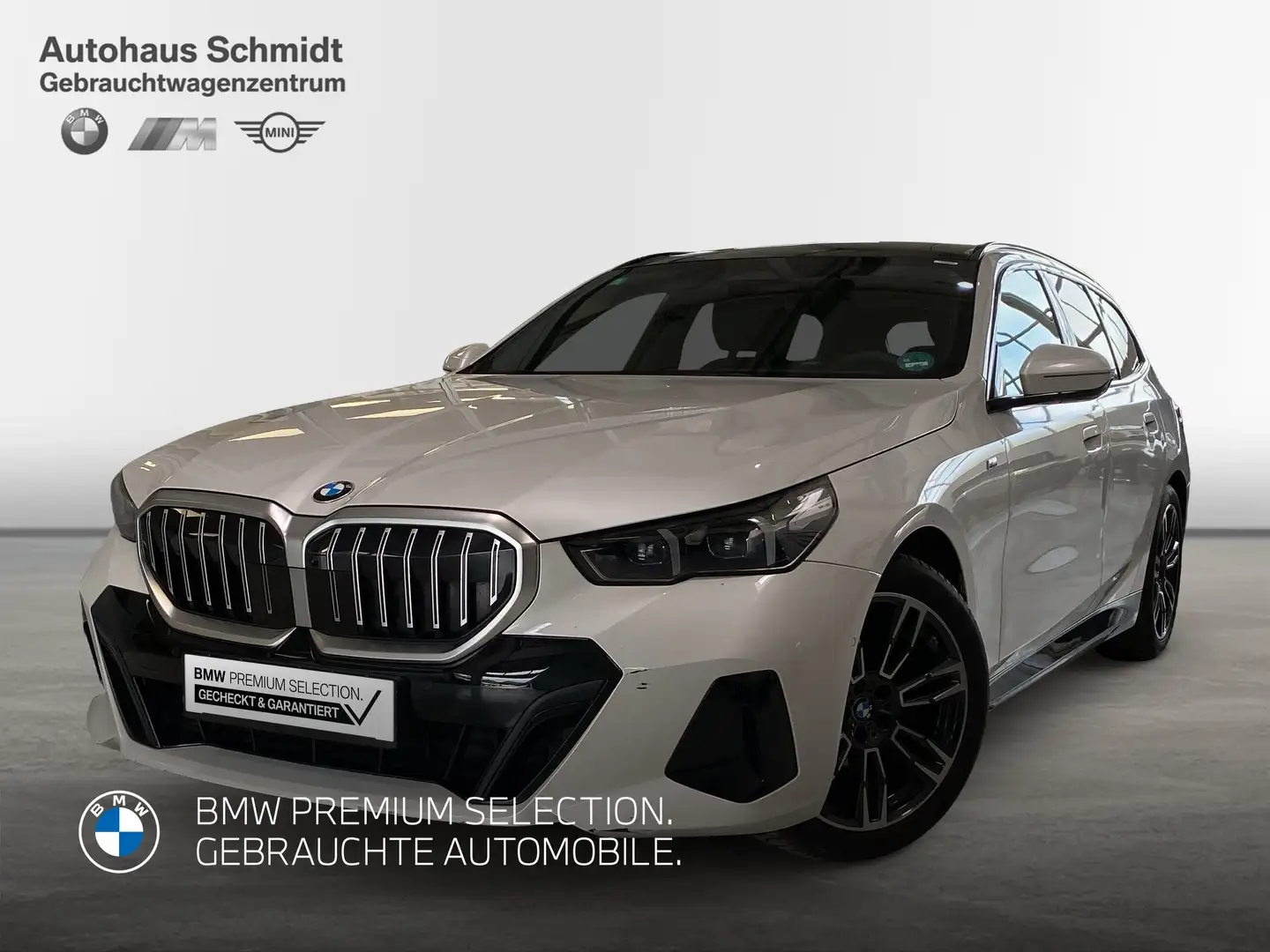 BMW 520 d xDrive Touring*M Sportpaket*AHK*Pano*StdHzg*Driv Weiß - 1