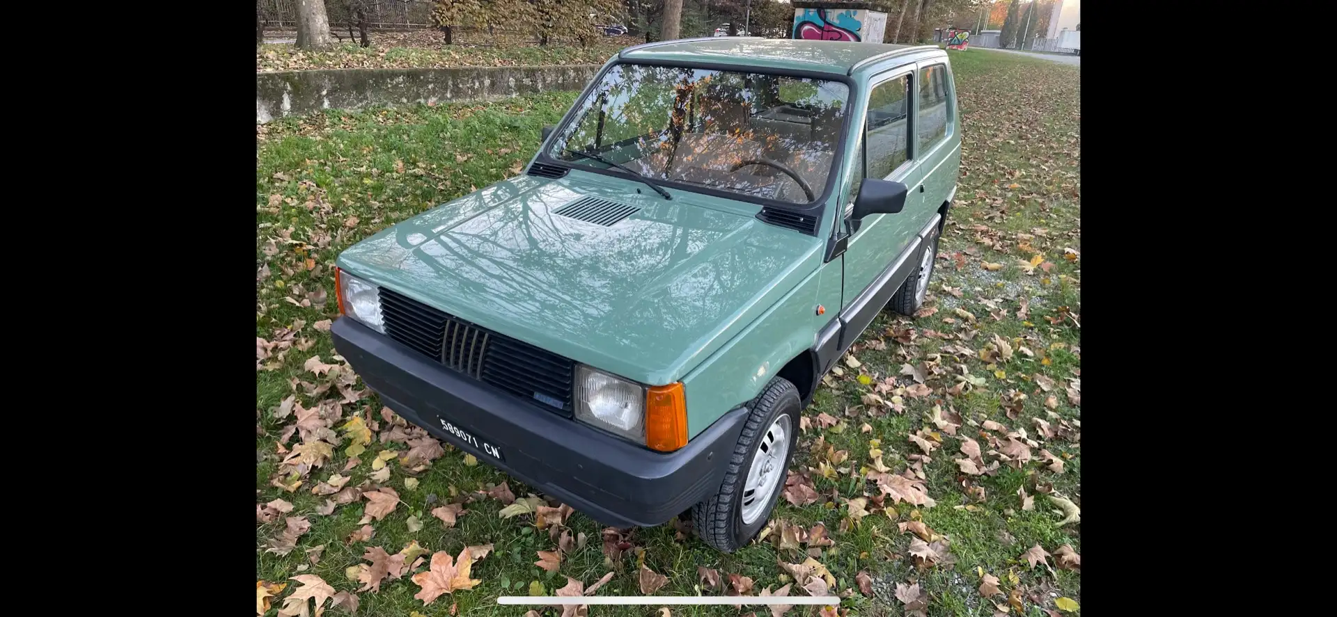 Fiat Panda 0.9 S 45cv my84 4x4 Groen - 1