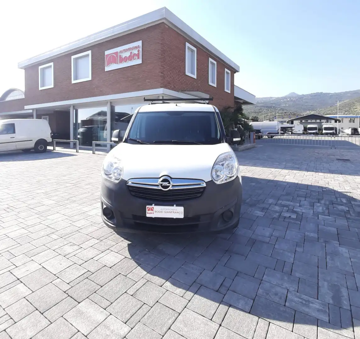 Opel Combo 1.3 Maxi L2H1  90 CV BARRE PORTATUTTO BLOCCHETTI Blanc - 2