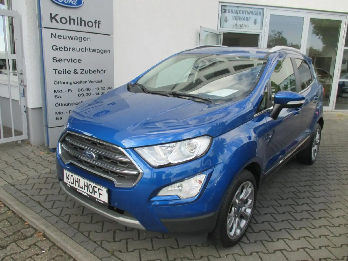 Ford EcoSport SUV/Geländewagen/Pickup in Blau gebraucht in Mannheim für €  17.970