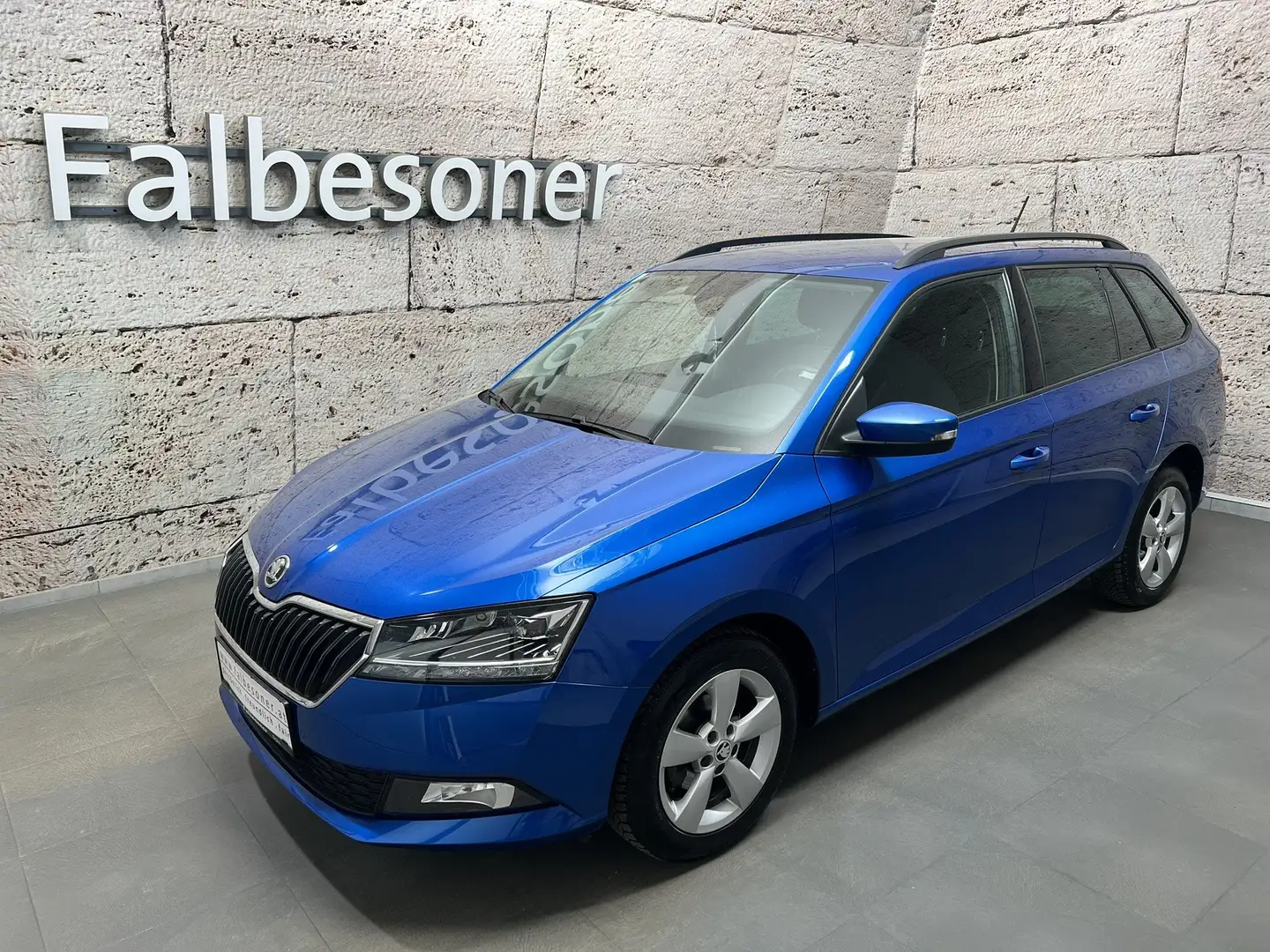 Skoda Fabia Combi 1,0 TSI Style Blau - 1