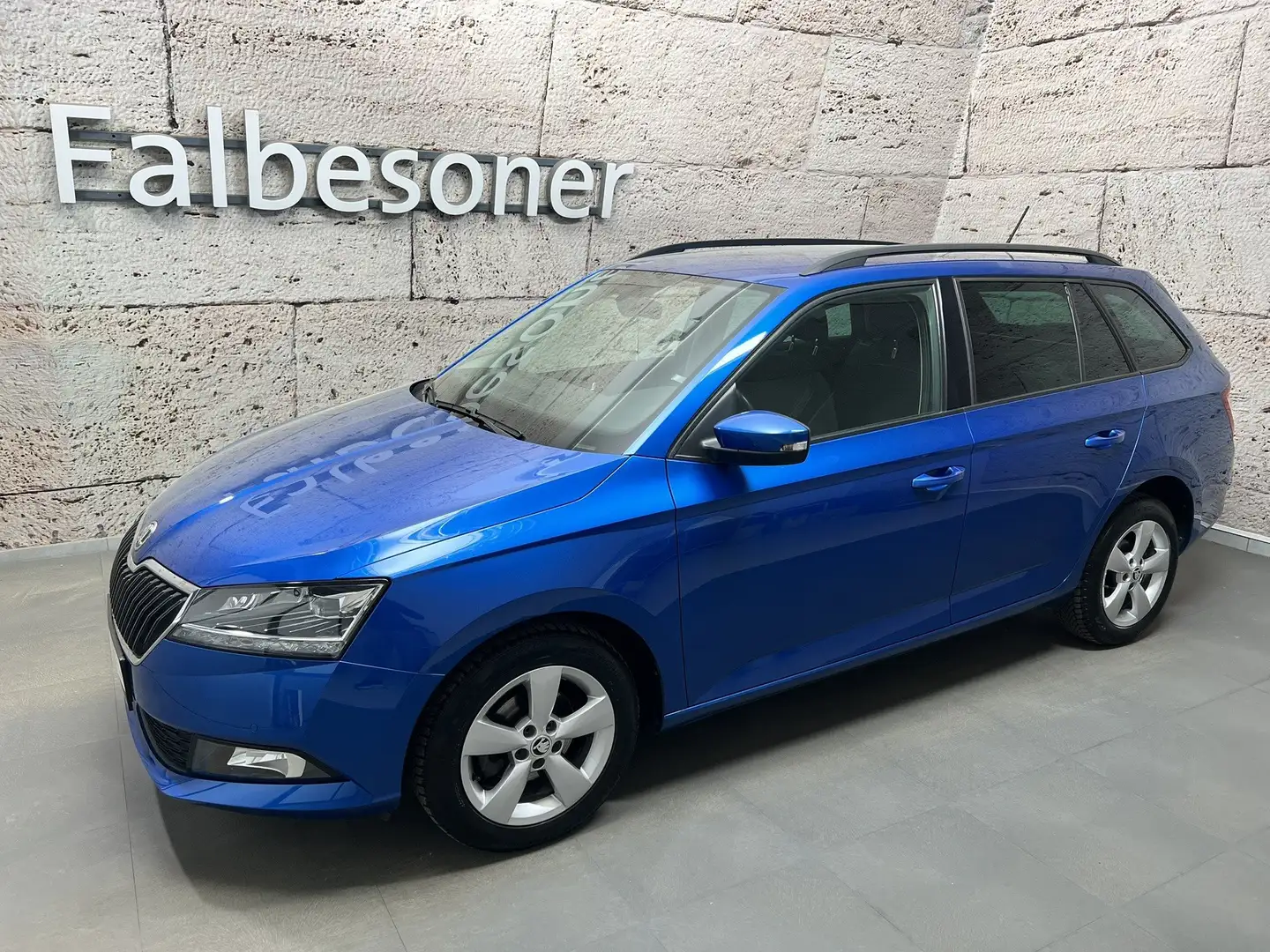 Skoda Fabia Combi 1,0 TSI Style Blau - 2