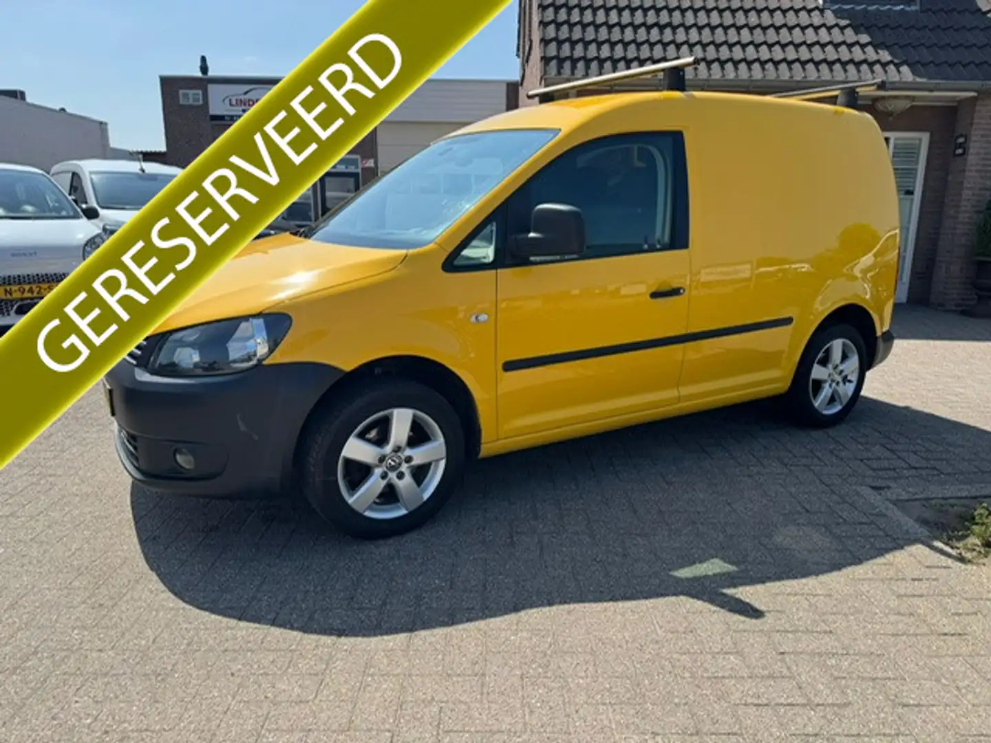 Volkswagen Caddy 1.6 TDI Airconditioning Elec.Pakket Org. NL Jaune - 1