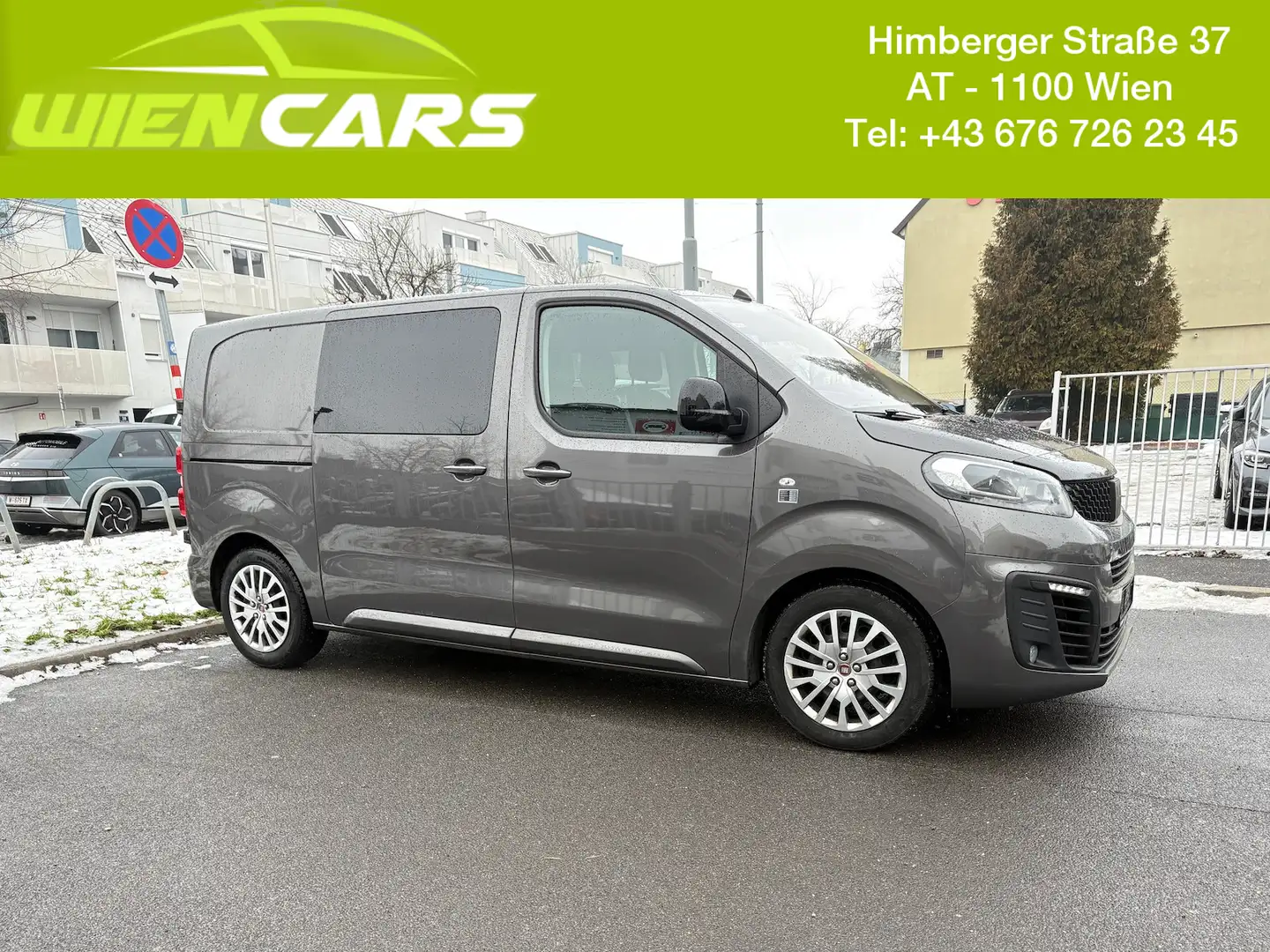 Fiat SCUDO L2 DoKA 2.0 BlueHDI Aut.*6-Sitzer*PDC* Gris - 1