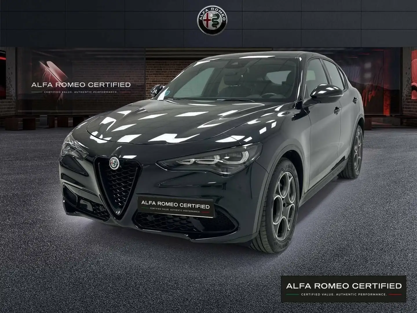 Alfa Romeo Stelvio 2.2 Diesel 118kW (160CV)  RWD Sprint Noir - 1