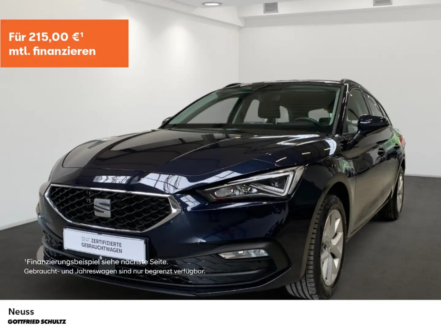 SEAT Leon Sportstourer STYLE TDI DSG AHK NAVI EINPARKHILFE M Blau - 1