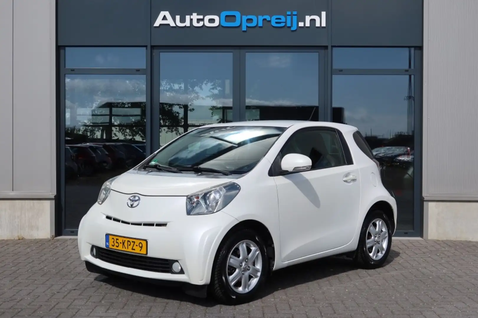 Toyota iQ 1.0 VVTi Aspiration Clima, Leder bekleding, Stoelv Blanc - 1