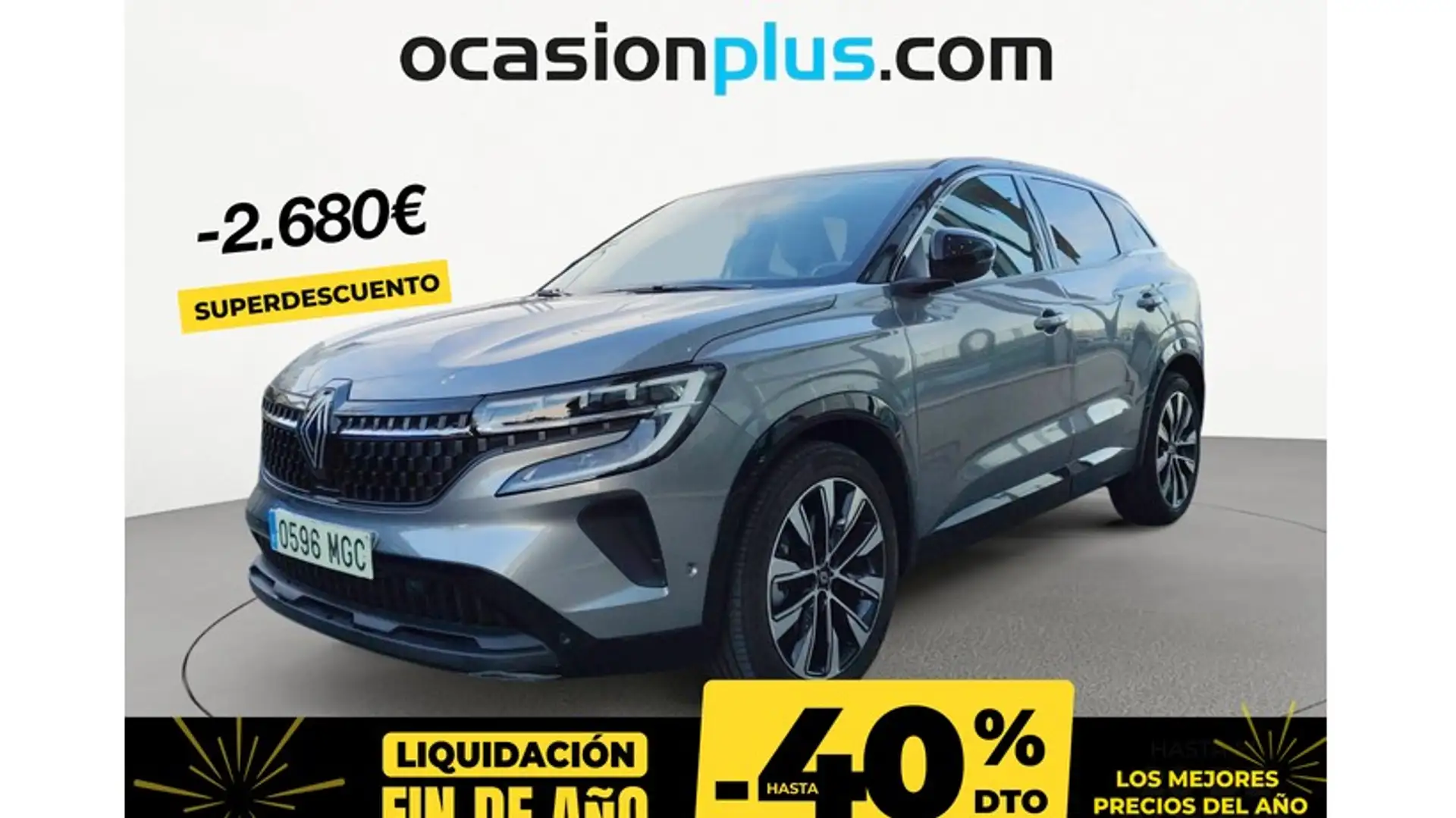 Renault Austral 1.2 E-Tech Híbrido Techno 146kW Gris - 1