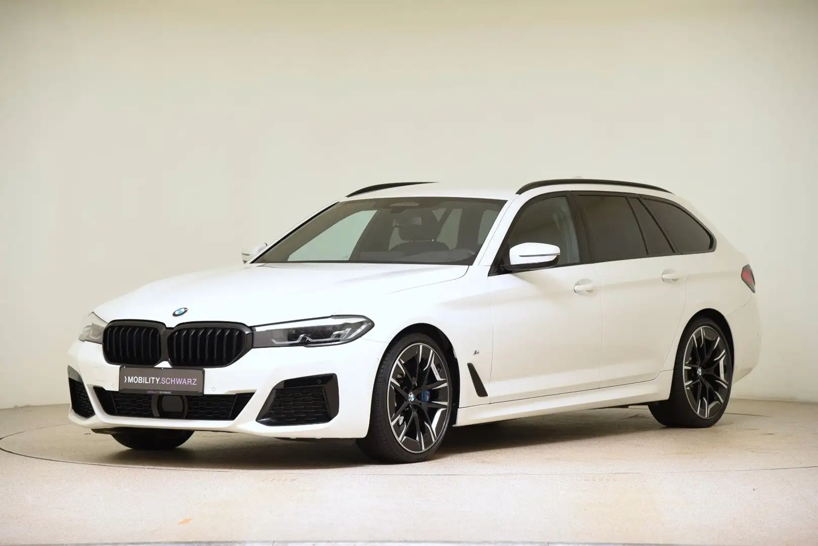 BMW 530 d xDrive Touring M Sport HiFi ACC ParkAss LED Blanc - 1