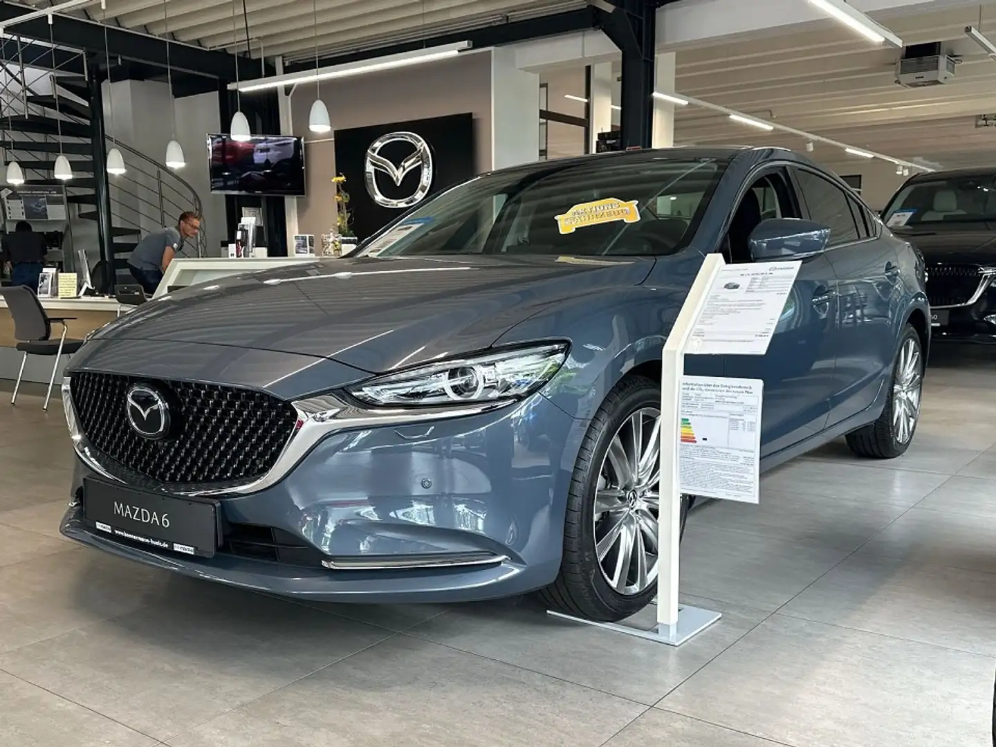 Mazda 6 Lim. 2.5 EXCLUSIVE-LINE *Matrix-LED*360°* Grau - 1