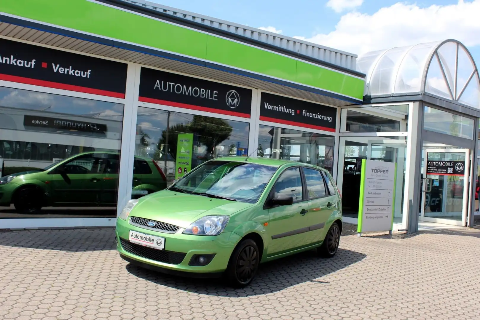 Ford Fiesta Connection Klima Tüv Neu Grün - 1