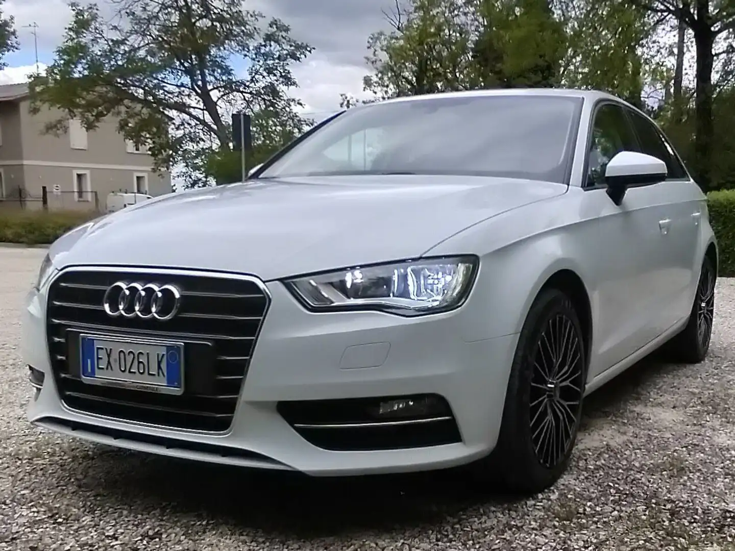 Audi A3 A3 III 2014 Sportback 1.6 tdi Attraction 110cv E6 Bianco - 1