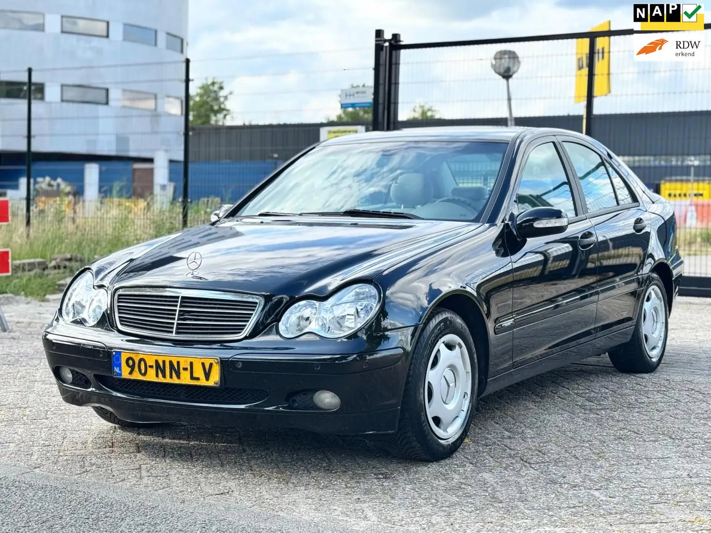 Mercedes-Benz C 200 CDI Classic/AUTOMAAT/LEUKE AUTO Zwart - 1