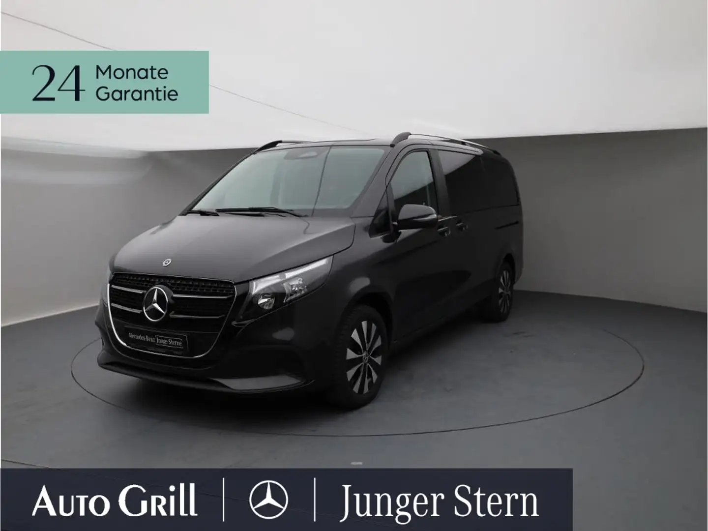 Mercedes-Benz V 220 d lang MOPF AHK Dist 6Si Widescreen Totwi Grijs - 2