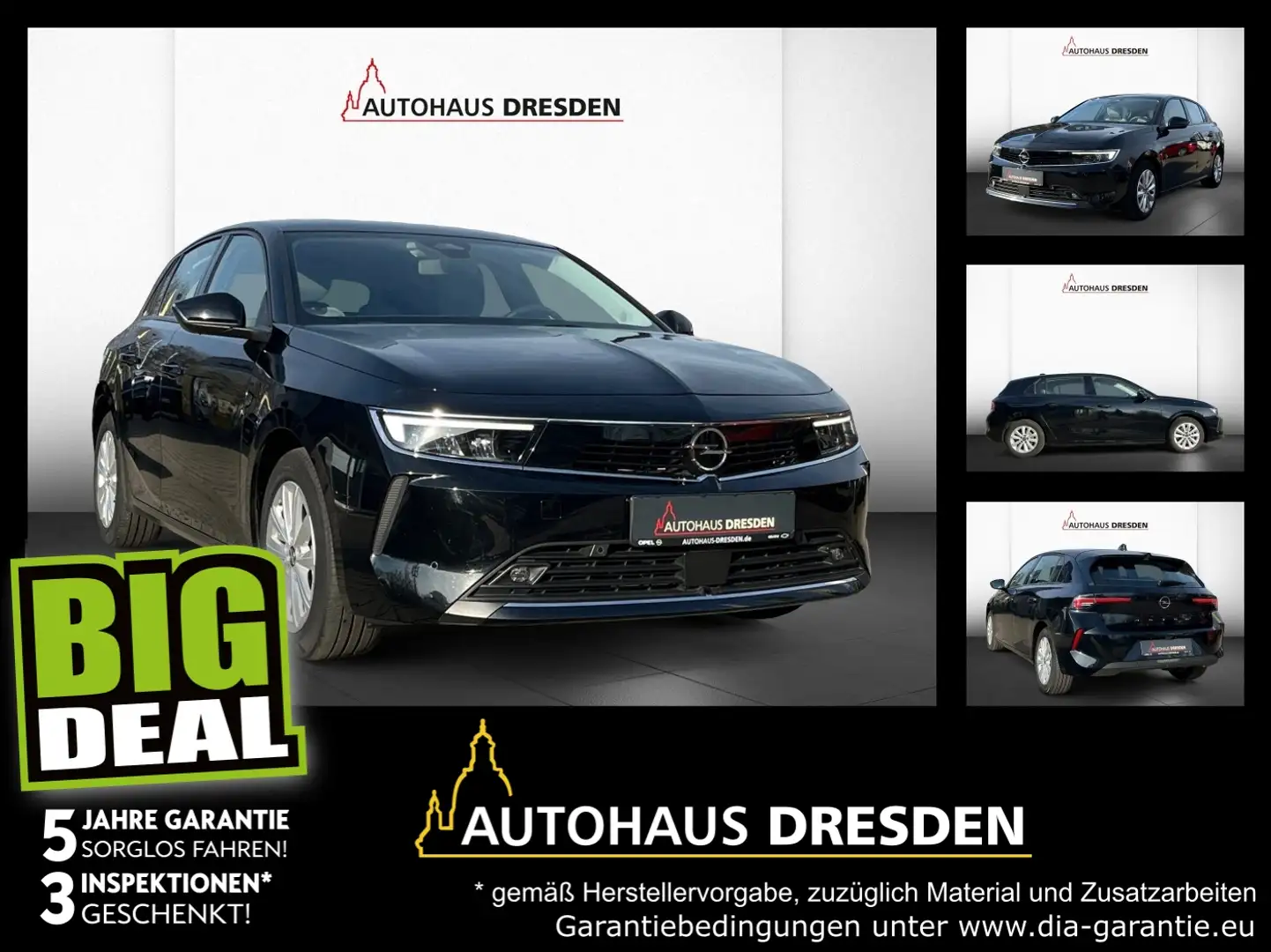 Opel Astra L 1.2 Turbo Edition LED+SHZ+Fernlichtass. Noir - 1