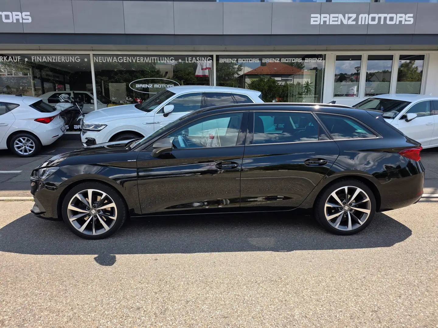 SEAT Leon FR 2.0 TDI Sportstourer Aut./Service neu+ Garantie Nero - 1