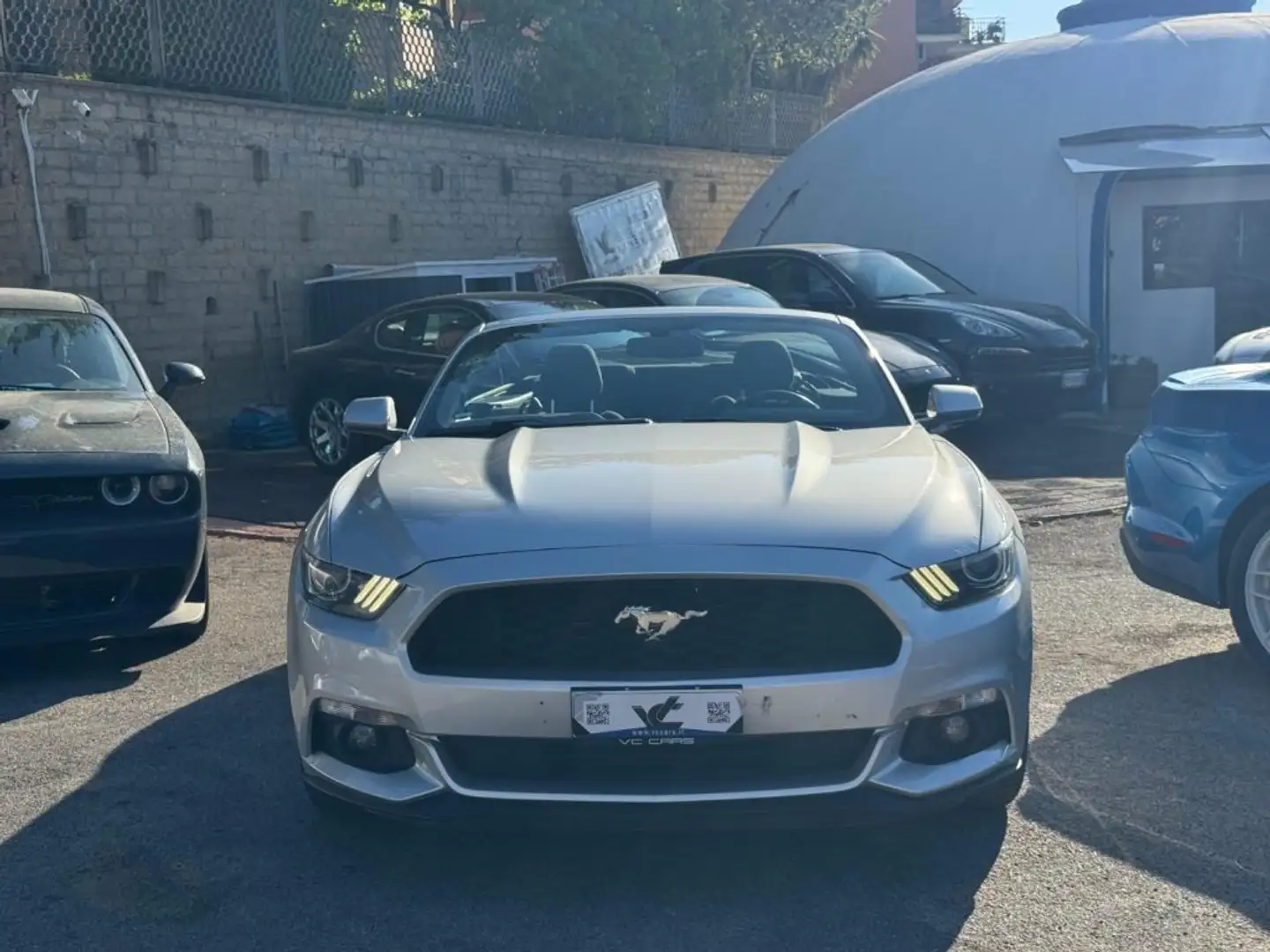 Ford Mustang Convertible 3.7 V6 aut. *GPL* Argento - 2